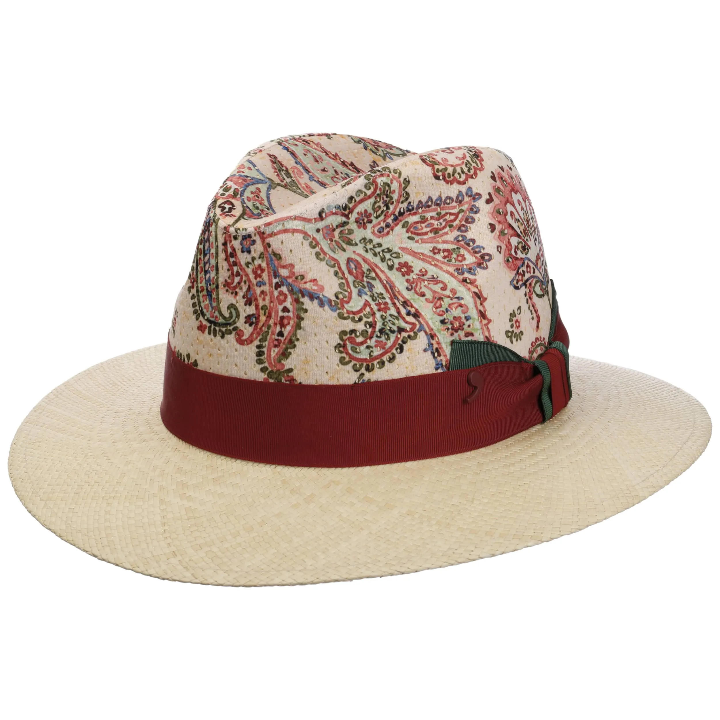 Chapeau Panama Flowers Crown by Alfonso DEste --> Chapeaux, casquettes & bonnets en ligne ▷ Chapeaushop